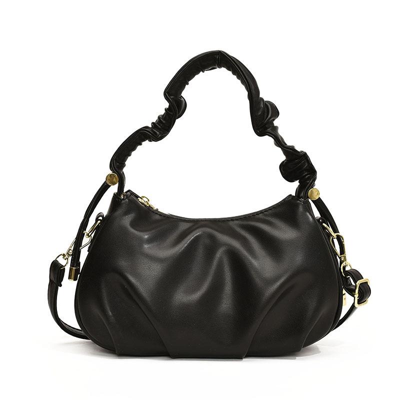 Summer cloud bag 2025 new trendy Internet celebrity fashion shoulder bag high sense foreign women's bag versatile messenger bag