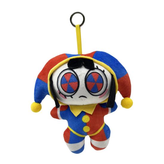 Clown Plüsch Schlüsselanhänger für Rucksack Niedliches Stofftier Schlüsselanhänger Weicher Mini Anhänger Handtaschen Anhänger Lustiges Geschenk für Kinder Frauen