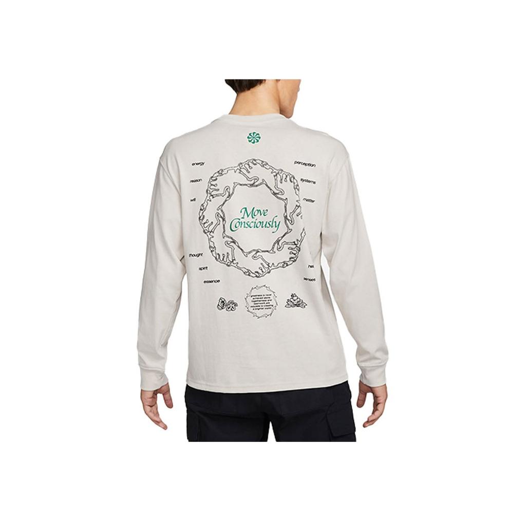 New Nike T Shirts Men Light Bone DN5141-072