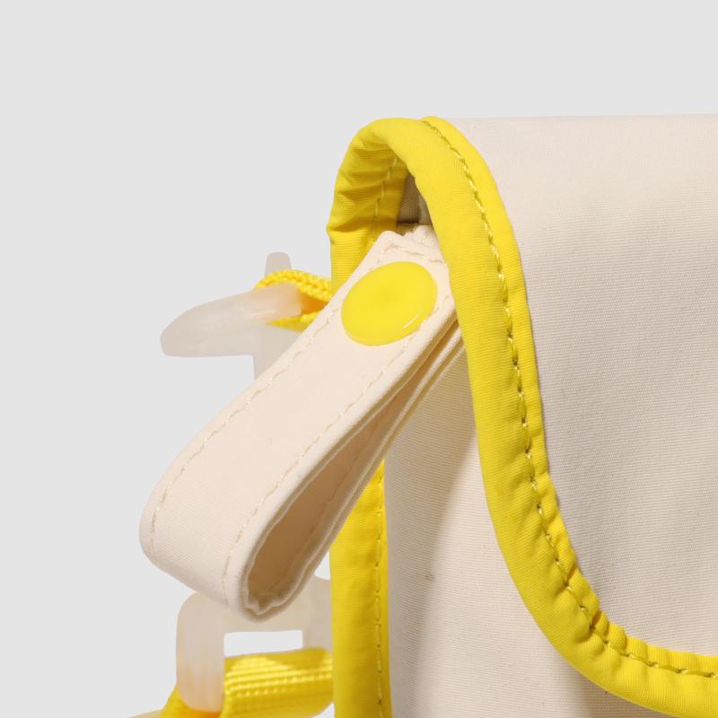Color Block Shoulder Bag Women's Mobile Phone Bag Certificate Bag