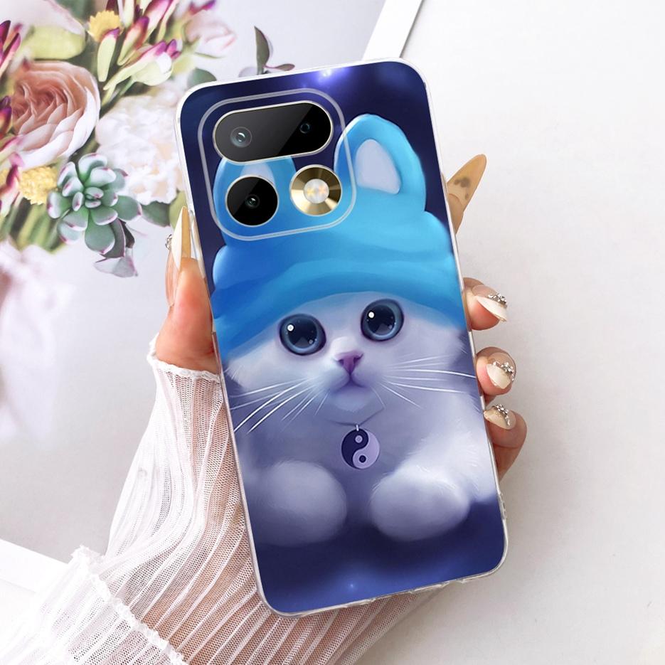 For Realme 16 Pro Plus Case RMX5131 Cute Cat Peacock Painted Cover Soft Slim Phone Case For Realme 16 Pro Realme16 Pro+ 5G Shell