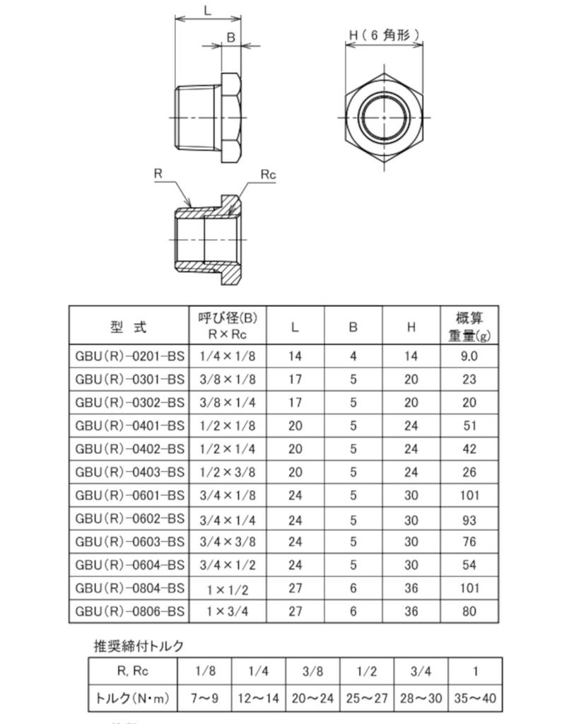 Flowbar (RoHS) Brass Bushing GBU(R)-0403-BS 1/2 x 3/8