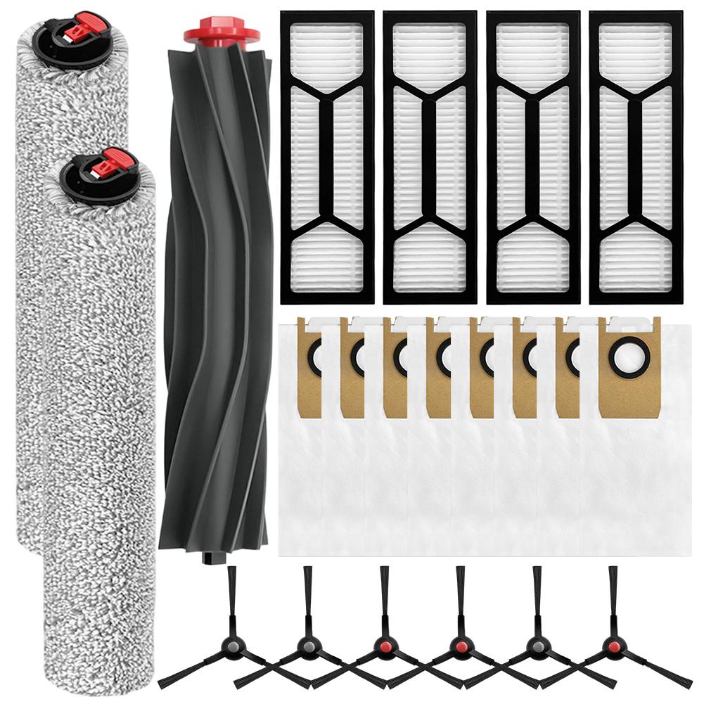 1 Set For Eufy Accessory Kit For Omni S1 Pro S1 Main Side Brush Filter Bag Kits Vacuum Cleaner Accessories Spare To Replace