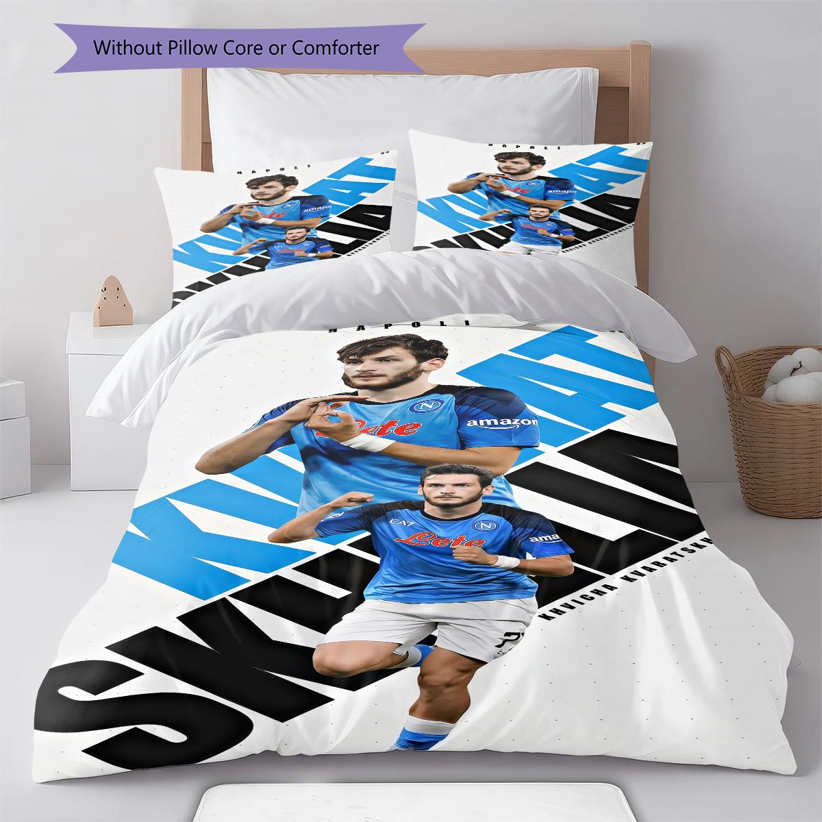 

Naples RugPattern Bedding Quilt Set Quilt Cover Pillowcase Home Decoration Birthday Gift (1 * duvet cover + 2 * pillowcase, without core) 135x200cm