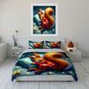 Starry Night Bedding Set Soft Comfortable Duvet Cover Bedding Set Included 1*Duvet Cover & 2*Pillowcases, Gift