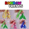 Colorful Roblox Rainbow Friends Keychain Bag Pendant For Kids Xmas Gift