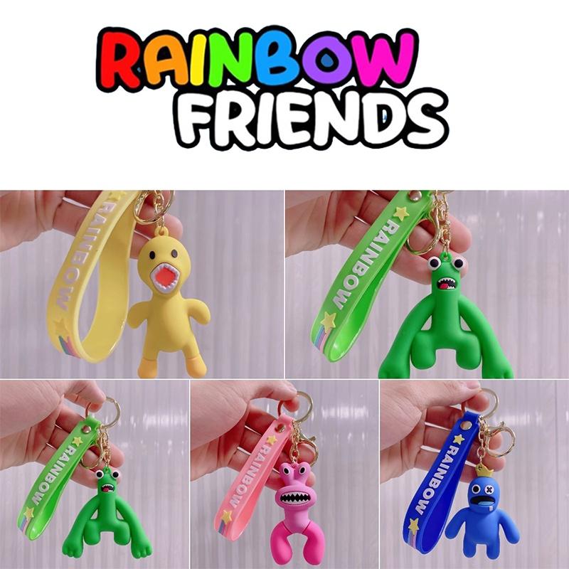 Colorful Roblox Rainbow Friends Keychain Bag Pendant For Kids Xmas Gift