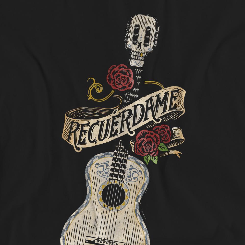 Coco Unisex Adult Recuerdame Famous Guitar Ernesto T-Shirt
