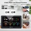 Weather Station Wireless Digital Indoor Outdoor Forecast Hygrometer Humidity Temperature Meter With 3 Sensors
