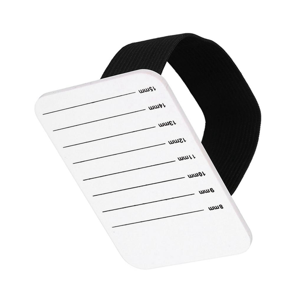 8-15mm Makeup Eyelash Tray Strip Stand Eyelash Extension Hand Plate Lashes Grafting Holder