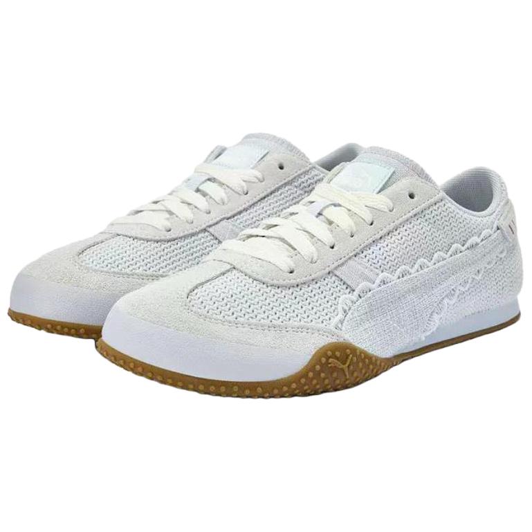 Puma Bella Ut Comfortable Versatile Low-Top Casual Shoes Women Sneakers Light-Gray Blue 408810-02