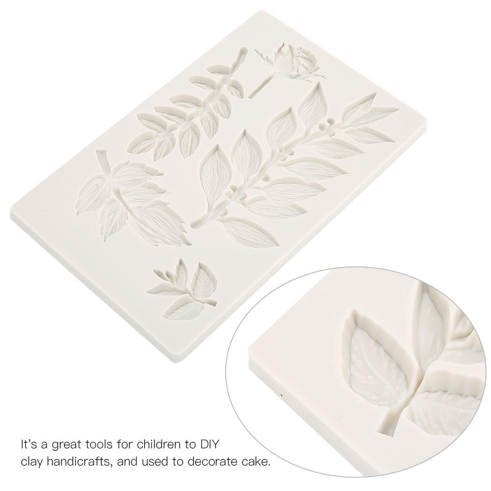 Branch Flower Vine Pattern Silicone Cake Mold Chocolate Fondant Baking Decorating Mould