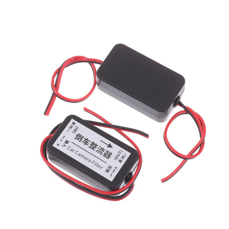 12V 24V Power Relay Capacitor Filter for Car Camera Rectifier Suppress Power Fluctuation Reliable Image Output