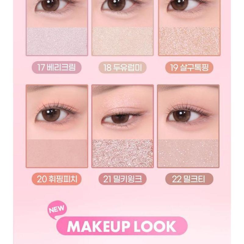 Colorgram Single Cube Eyeshadow - 22 Colors