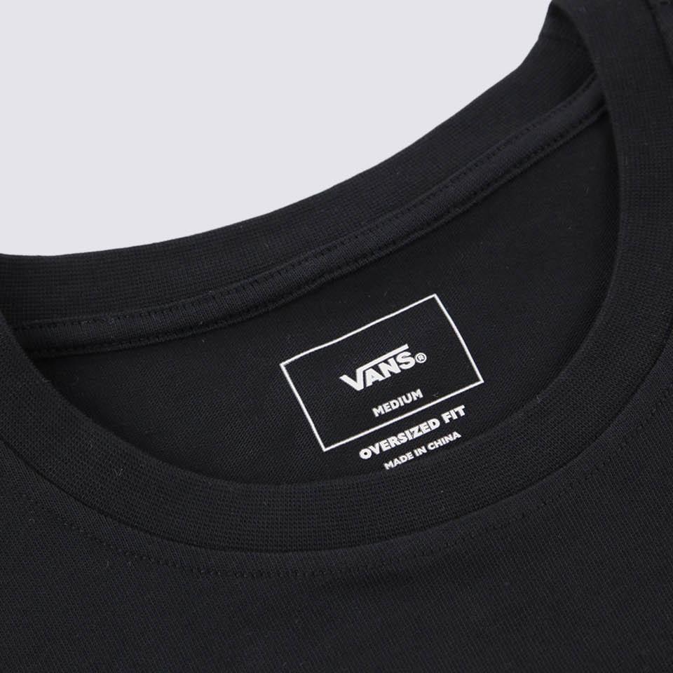 Vans Player Club Flowing Elegant Short Sleeve T-Shirt Men Tops Black VN000NJEBLK