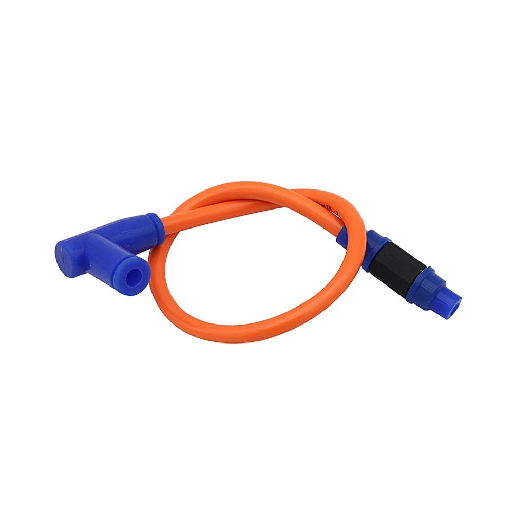 Universal Motorcycle Spark Plug Power Cable Wires Cap Cover Ignition Cable For Yamaha Kawasaki KTM Honda Suzuki ATV