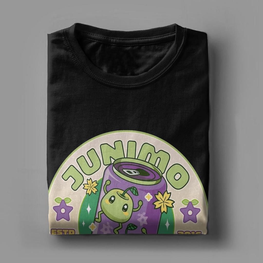 Men's Junimo Natural Drink Stardew Valley T Shirt Game Anime Cotton Clothes Short Sleeve O Neck Tee Shirt 4XL 5XL T-Shirts