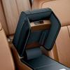 Car Armrest Box Height Pad Universal Leather Armrest Cushion with Pocket Central Memory Cotton Elbow Support Armrest Storage