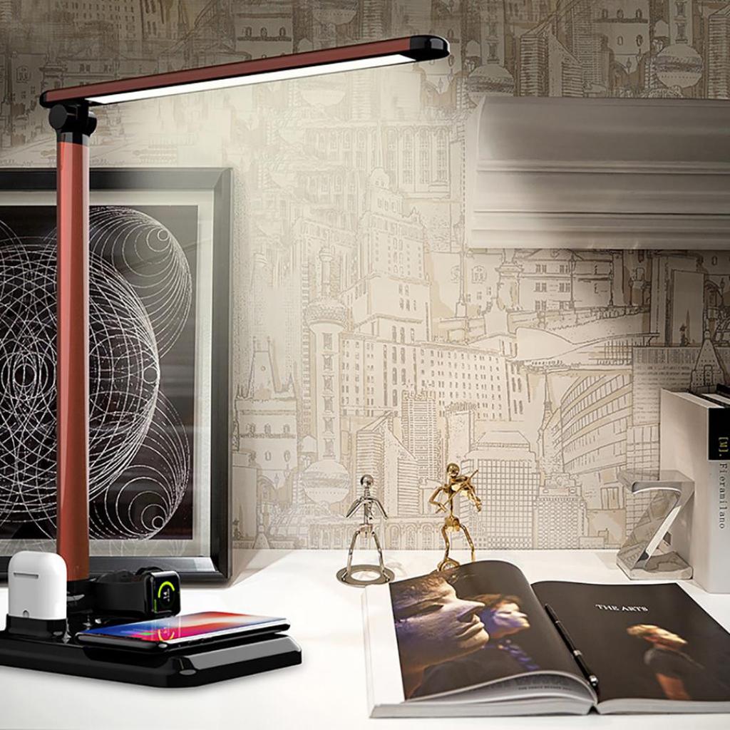 iphone wireless charging lamp