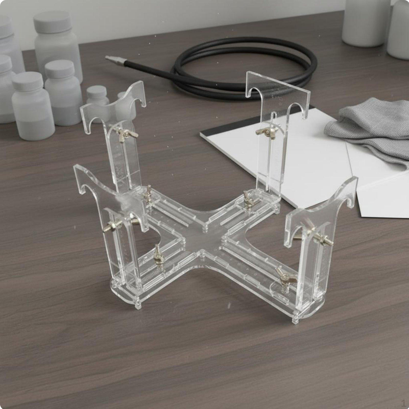 Acrylic Aircraft Display Stand Stable Support Airplane Model Sturdy Painting Holder for