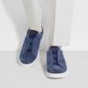 Men's Black Leather Slip-On Summer Sneakers - Lightweight, Breathable, Flat-Soled, Casual Round Toe