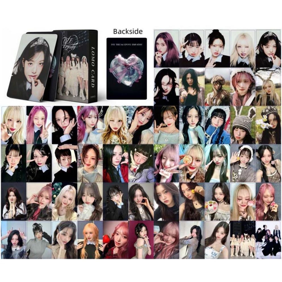 Ive Empathy EMPATHY Level Heart Attitude Photocard 1 Box (55 Pieces) / Jang Won-young, An Yu-jin, Ray, Lee Seo, Gaeul, Liz