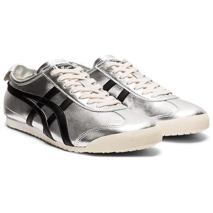 New Onitsuka Tiger Mexico 66 Pure Silver/Black 1183B566-020