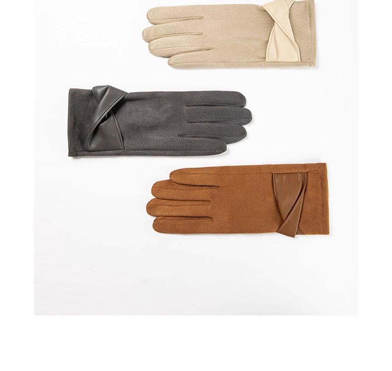 Damen Fleece-gefütterte Touchscreen-Handschuhe - Winddicht und warm zum Radfahren & Autofahren, Herbst/Winter 2025 Mode