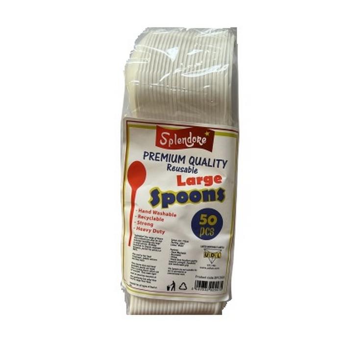 UDL Splendore Plastic Spoons (Pack of 50)