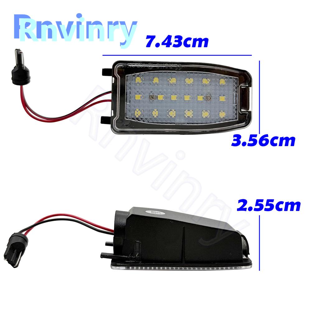 Side Mirror Puddle Lights For Land Rover LR2 06-15 LR3 05-09 LR4 10-16 Freelander 2 06-14 Range Rover Sport L322 Under Mirror Lamps