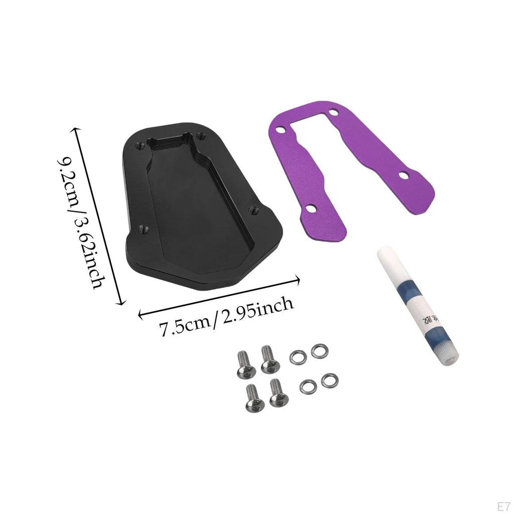 Motorcycle Kickstand Pad Accessory Enlarge Plate Replacement for Crf300