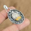 Natural Bumble Bee Jasper Gemstone Jewelry 925 Sterling Silver Pendant For Girls