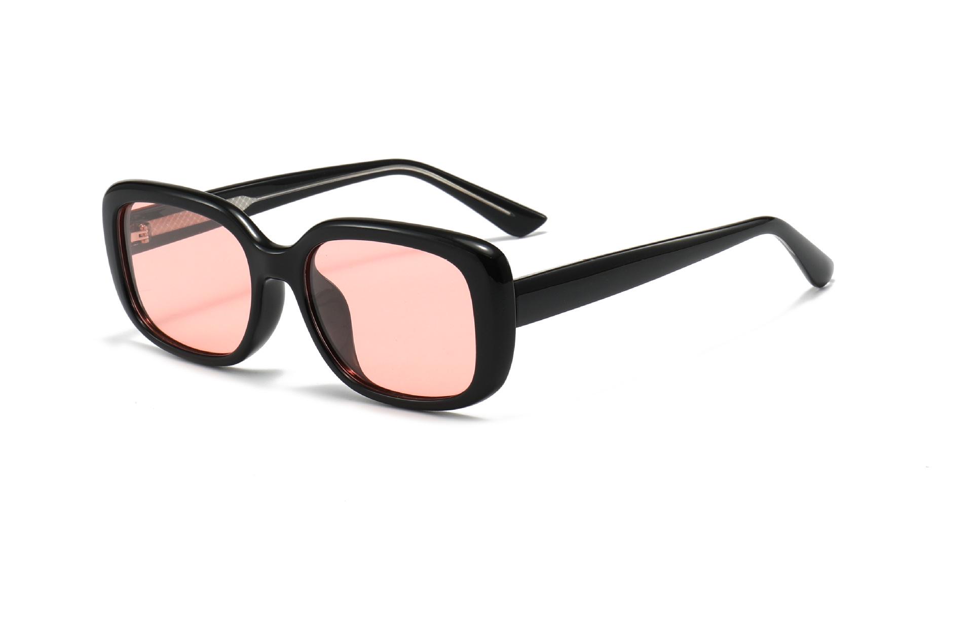 KAJILA Fashion 2026 Women s Trendy Square Frame Polarized Sunglasses with Propionate Inlay