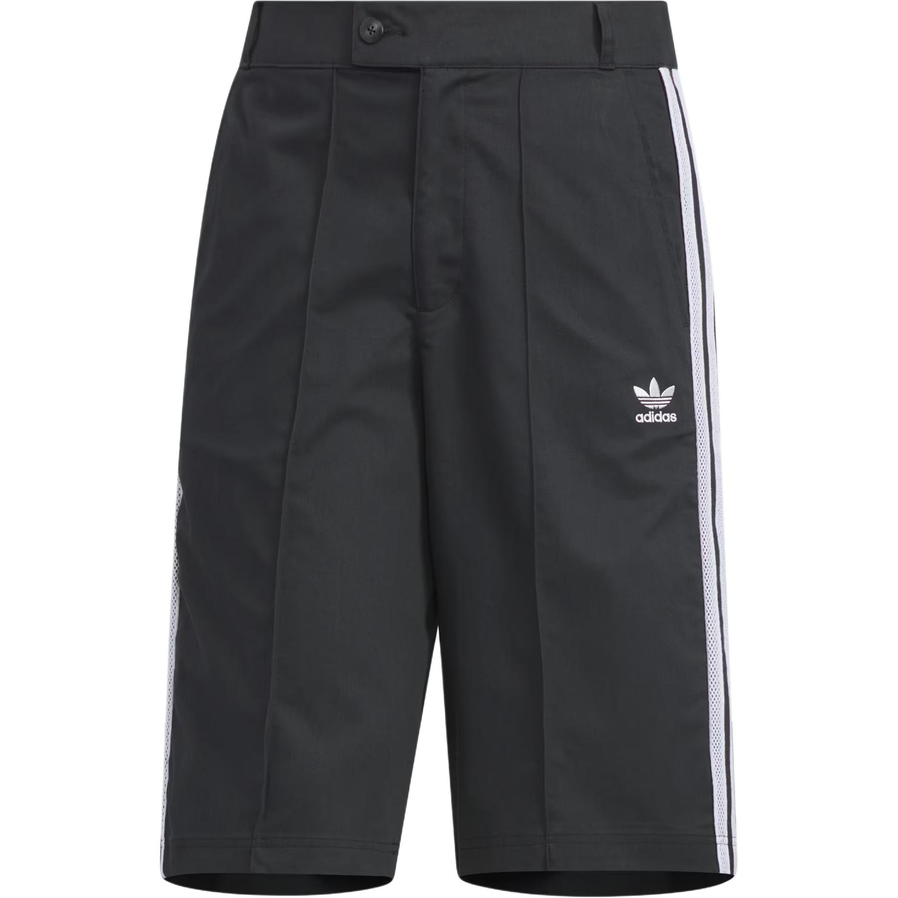 

Adidas Originals Bermuda Ss25 Shorts Classic Stripes Loose Fit Sports Shorts Men Shorts KB5429 M
