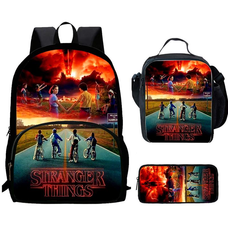 Monster Story Schoolbag High Definition Multi-Function Oxford Lightweight Backpack