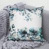 Tropical Flower Pattern Throw Pillow Cover With Short Plush Print For Living Room Sofa Decoration Cushion Cover Pillow Covers