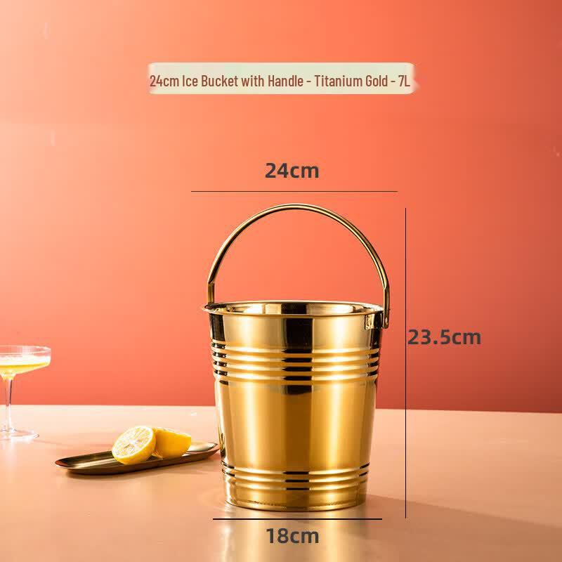 Stainless Steel Ice Bucket