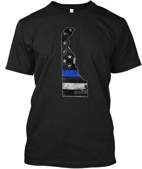 Футболка Delaware Thin Blue Line Сделано в США Размеры от S до 5XL L