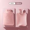 2000ml Hot Water Bottles Removable Hand Warmers Portable Warm Water Bag  Gifts