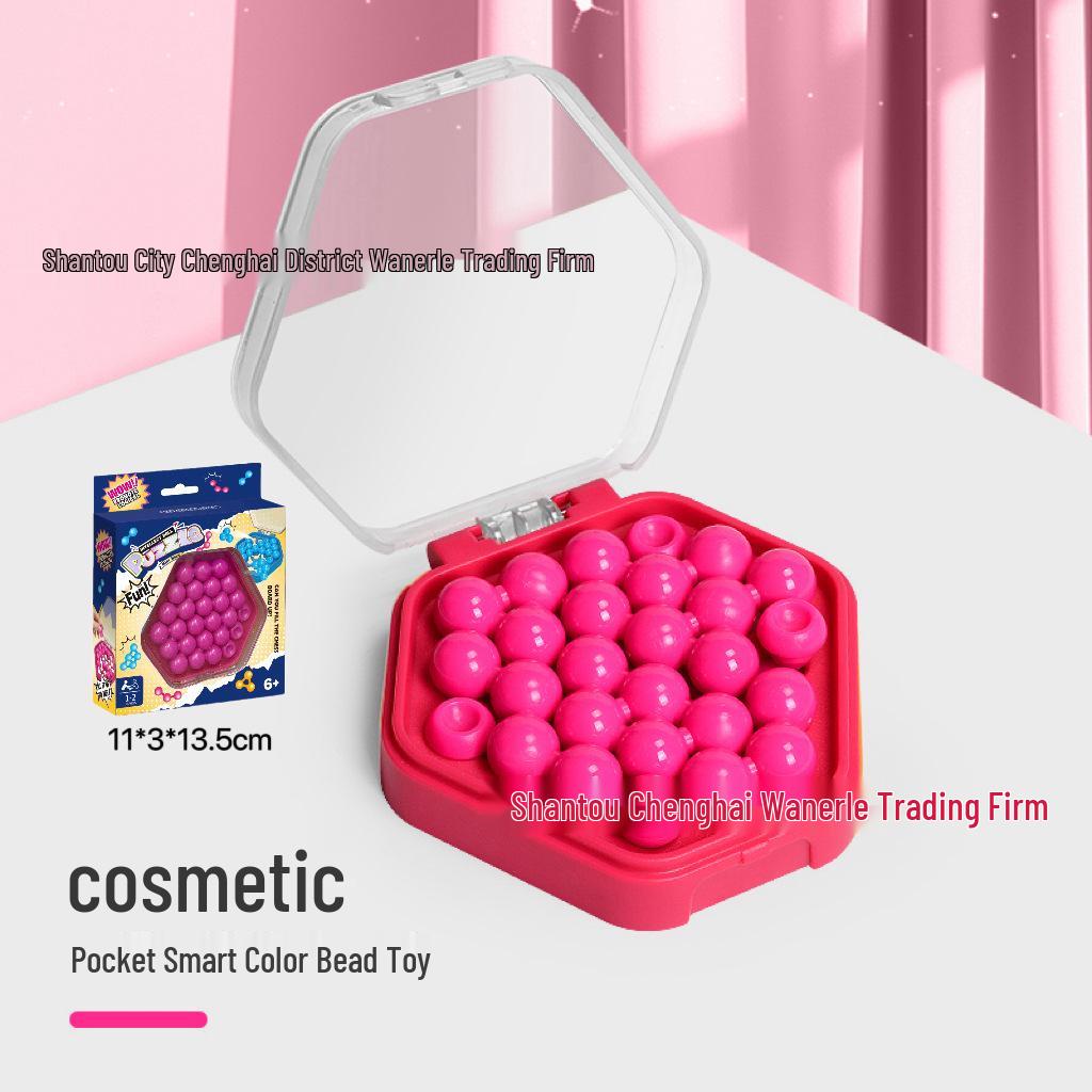 Colorful Bead Puzzle Ball: Inspires Logic, Thinking & Intellectual Growth with Multiple Levels.