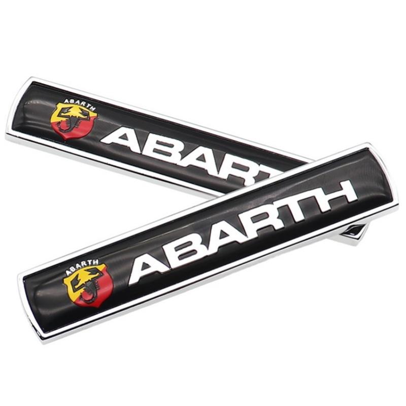 

2pcs 3D Hot sale metal Car Fender side logo Car door Rear Bumper tail door Emblem sticker styling Accessories чёрный