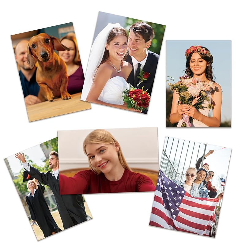Custom Photo Prints Personalized Photo Gifts Standard Size Glossy - Set of 6, 12, 20pcs - UNFRAMED-Gift Wrapping Available