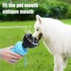 Pet Water Cup Leak-proof Silicone Seal Portable Foldable Travel Bowl Easy To Clean Slow Feed Bowl Dog Water Bottle