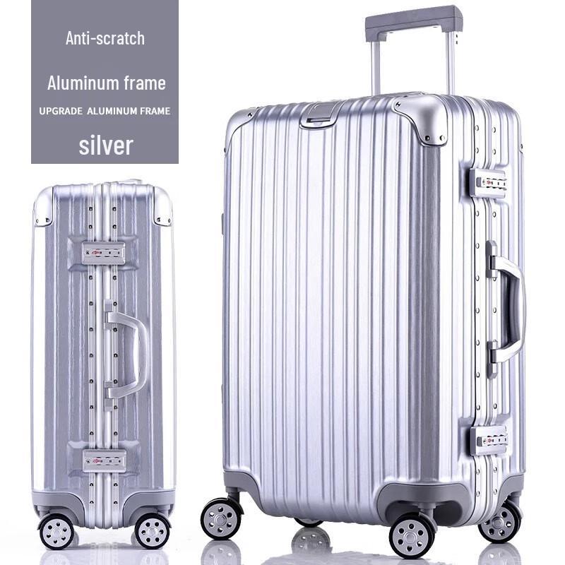 LONE WOLF Pure PC Aluminum Frame Spinner Luggage