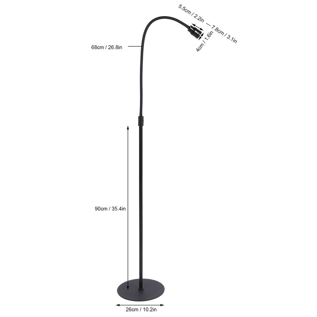 UV Wimpernlicht Verbessert die Wimpern-Langlebigkeit 10W UV-Lampe für Wimpernverlängerungen mit Fußpedalsteuerung für Wimperntechniker für Salon