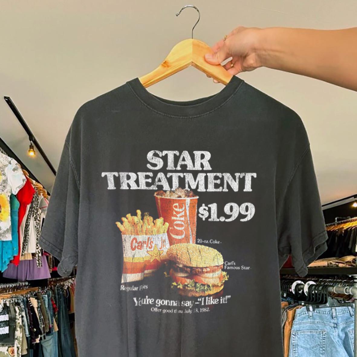 90 S Carl s Jr Promo T-Shirt Black XXL 3XL