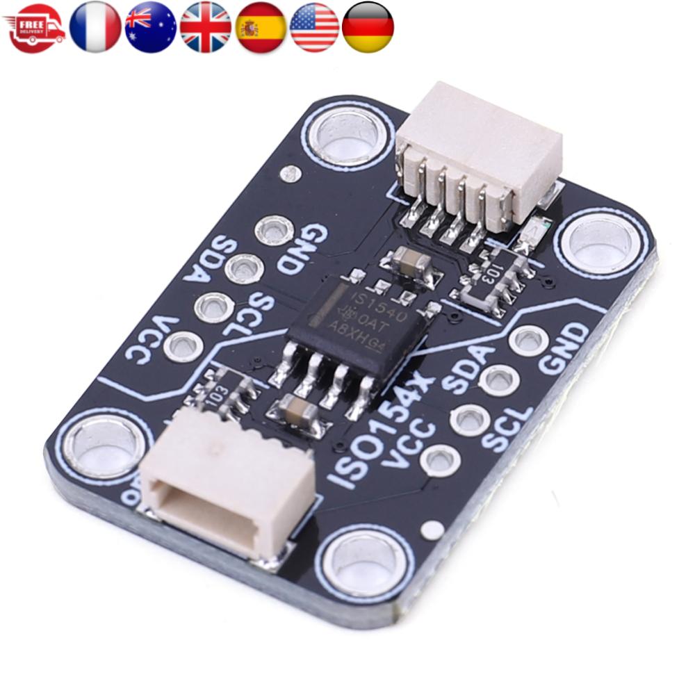 ISO1540 Bidirectional I2C Isolator STEMMA QT Qwiic Module Support Operation Up To 1 MHz Isolator Module with 8-pin Pin Header