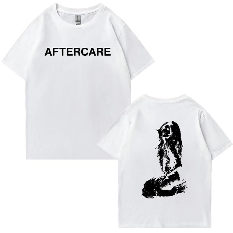 Hot Sale 2025 Nessa Barrett Merch Unisex Oversized T-Shirt Aftercare Album New Short Sleeve 100% Cotton Summer Men Women Tops