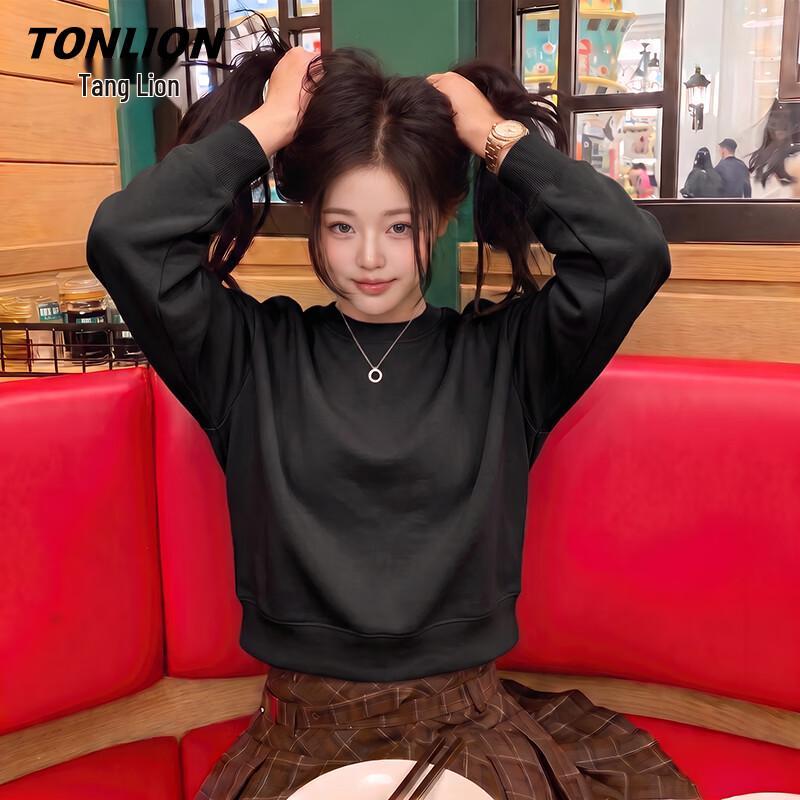 TonLion Women's Casual Long-Sleeve Sweatshirt