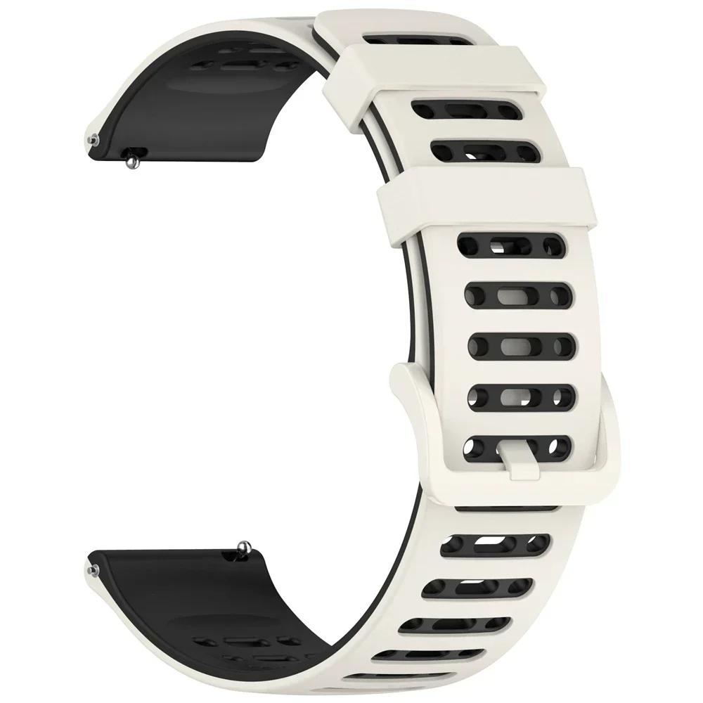1Pcs 22mm Sports Bands For COROS PACE Pro APEX 2 Pro PACE 3 APEX 46mm Silicone Strap For Xiaomi Watch S4 S2 S3 Replace Bracelet